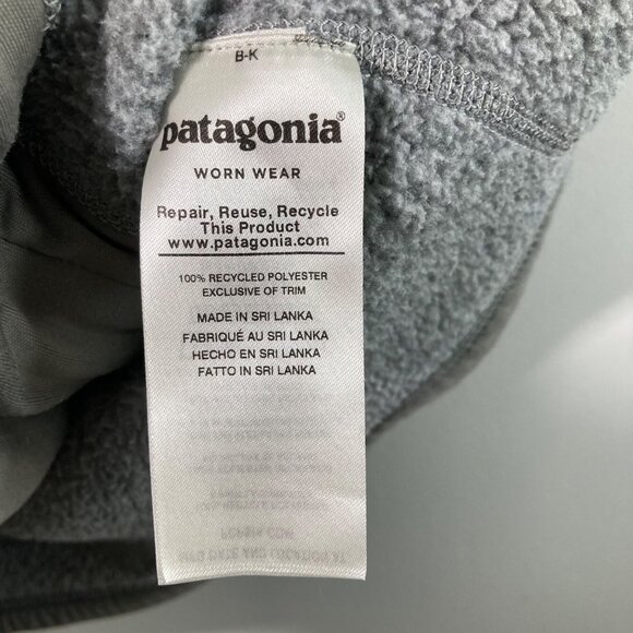Womens Patagonia Better Sweater Zip Vest Gray XL Polyester - Picture 7 of 8